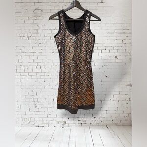 Sequenced Fashionable Dress